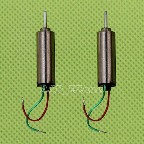 2pcs 4*14mm coreless motor 3.7v model aircraft motor high-speed motor for sale