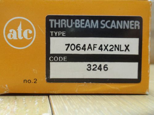 ATC 7064AF4X2NLX THRU BEAM SENSOR THROUGH BEAM SCANNER