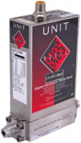 Unit UFM-8165 Digital UltraClean Metal Seal MFC Mass Flow Controller N2 50L