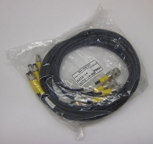 HYBRID EXTENSION CORDSET eurofast FEMALE picofast MALE 1 METER LOT OF 6