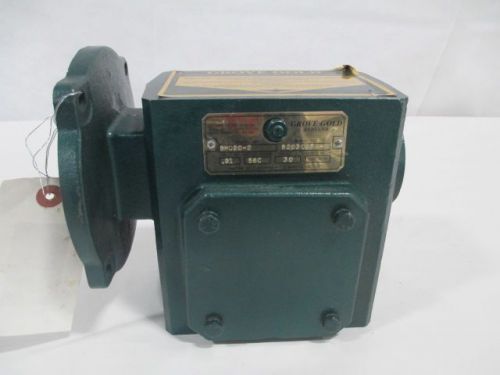 Grove gear bmq20-2 56c worm gear 5/8in 1in .91hp 30:1 gear reducer d203860 for sale