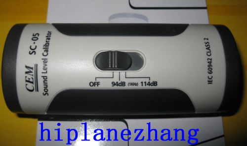 Sound Level Calibrator 94dB &amp; 114dB Calibration at 1kHz 1/2&#039;&#039; D Microphone SC-05