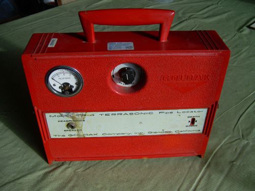 Vintage Goldak Terrasonic Pipe Locator