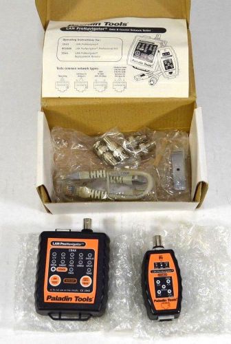 Paladin Tools Lan ProNavigator Data/Coaxial Network Tester 1543 &amp; 1544