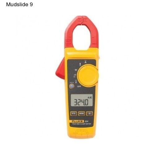 Fluke 324 Digital AC/DC Multimeter RMS Clamp Voltage Current Measurement Tester