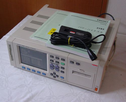 HIOKI 3193 DC-200KHz 1.2W-150KW 6ch Power Hi-tester