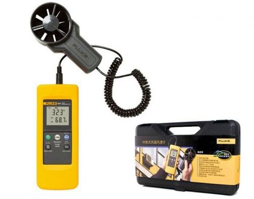 Fluke 925 impeller anemometer meter, wind speed air flow velocity temperatu f925 for sale