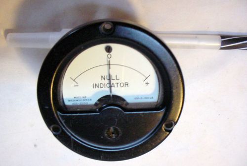 Wacline null indicator analog panel meter for sale