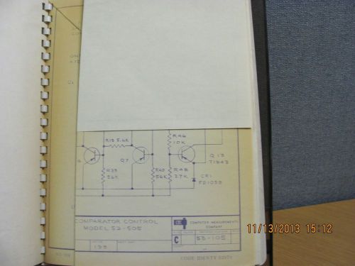 COMPUTER MEASUREMENTS MANUAL 404A: Limit Indicator - Operation Manual w/schem