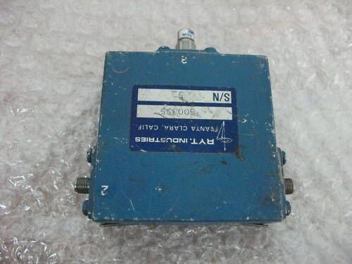 Microwave RF Circulator+Isolator RYT ind. 300355