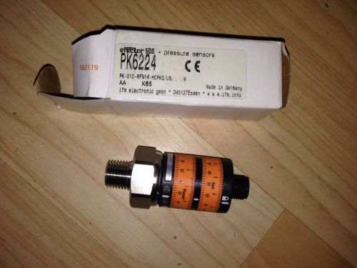 EFECTOR PK6224 PRESSURE SENSOR NEW IN ORIGINAL FACTORY BOX