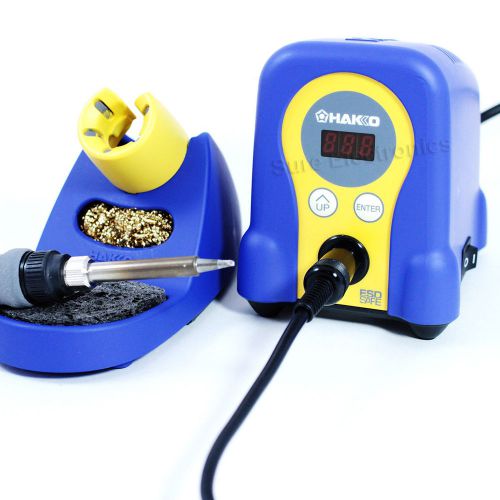 110V HAKKO FX-888D Digital Soldering Station Welder Iron Repair Pro  ESD