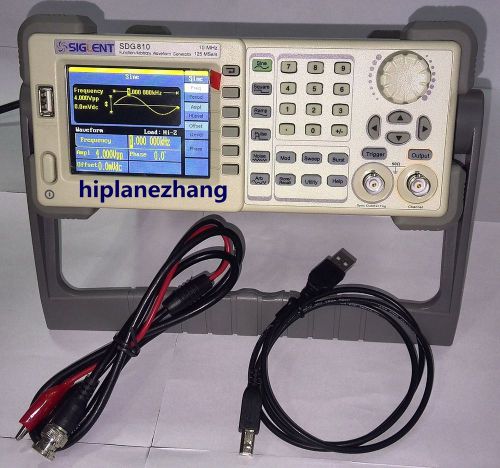 DDS Function Signal Arbitrary Waveform Generator 10MHz USB 3.5&#034; TFT LCD SDG810