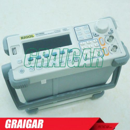 Branded rigol dg1022u 2 channel 25 mhz function waveform signal generator new for sale