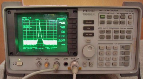 Hp - agilent 8562a 40 ghz spectrum analyzer w/ hp - agilent memory module! for sale