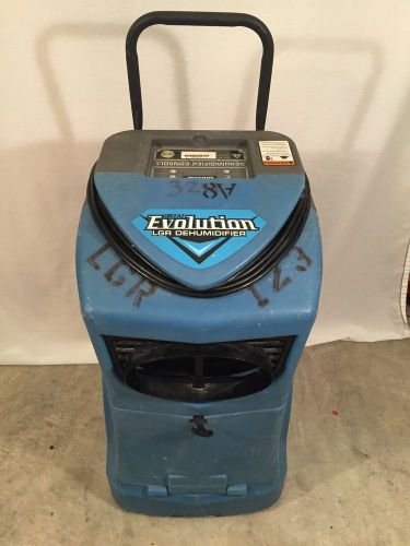 Dri-Eaz Evolution LGR Dehumidifier / F292 / 1587.1 Total Hours!!!