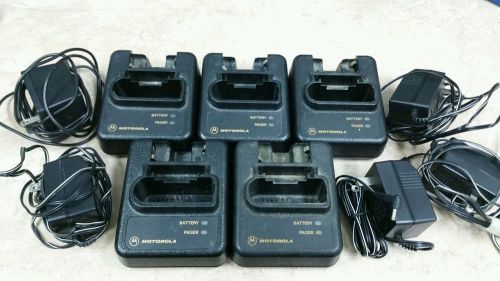 Motorola Minitor III / IV Charger LOT of 5