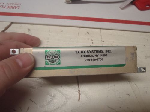 TX-RX SYSTEMS VARI NOTCH FILTER MODEL 3-1330