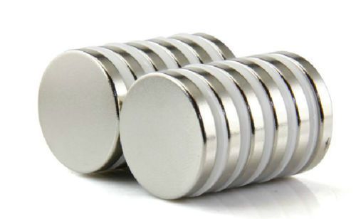 50pcs 20mm x 3mm Super Strong Disc Rare-Earth Neodymium Magnets Magnet N50