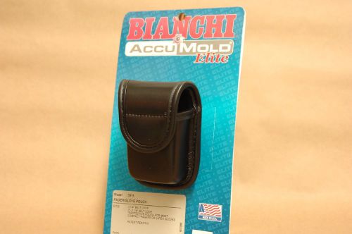 BIANCHI ACCUMOLD ELITE 7915 PAGER/GLOVE POUCH PLAIN FINISH #22114 NIB