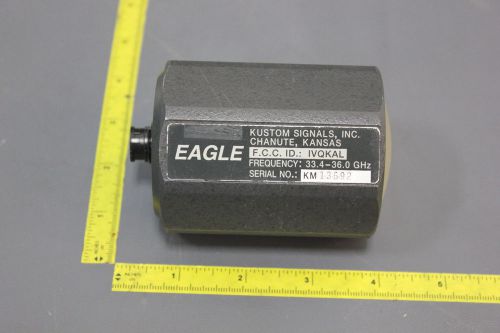 KUSTOM SIGNALS EAGLE Ka BAND RADAR ANTENNA 33.4-36GHZ (S17-2-26D)