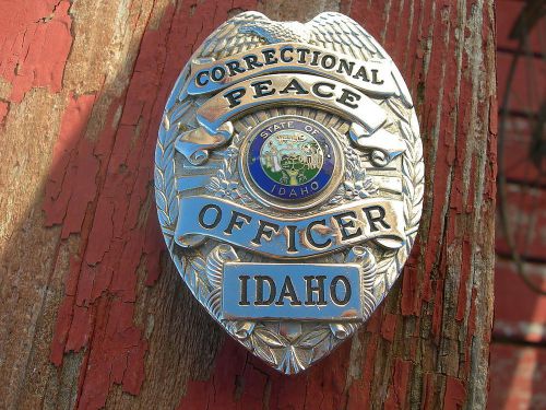 POLICE BADGE IDAHO PEACE OFFICER CORRECTIONAL