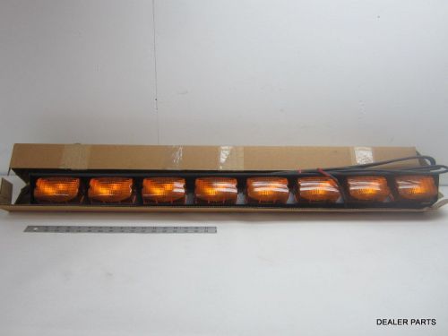 New federal signal signalmaster, halogen, 320182 traffic flashing lightbar amber for sale