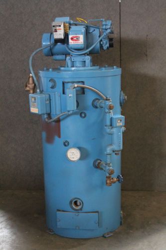 Hot water boiler, heater, 210,000 BTU, Oil fired, Marine, Way Wolff, Ray Burner