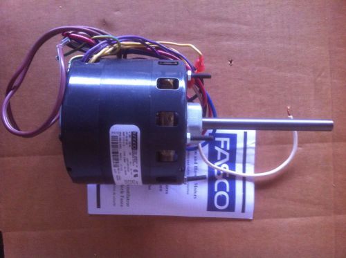 FASCO D151 3 Speed Direct Drive Blower Motor 1/4 HP 230V 60Hz 1050RPM CW, CCW