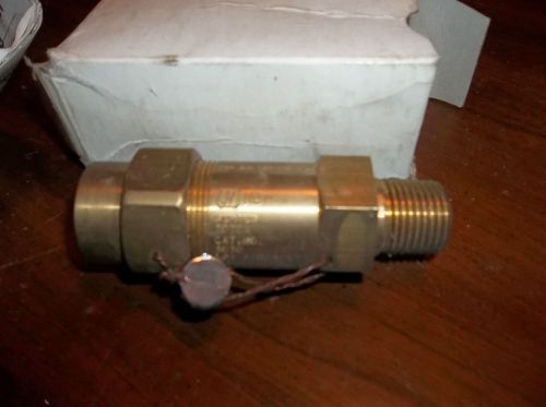 New Superior Valve 3030A U Straight Through Relief Valve, 1/2&#034; # 3030