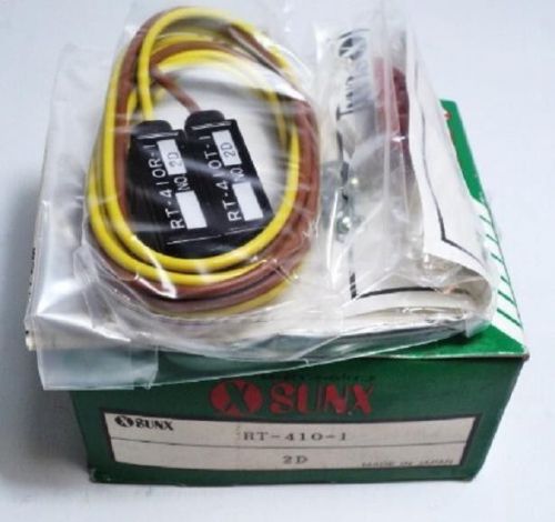 SUNX RT-410-1 PHOTOELECTRIC SENSOR THRU BEAM SIDE SENSING  2M RT - 410 - 1