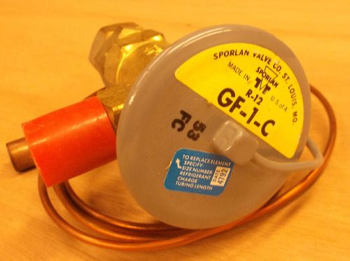 Sporlan gf 1 c thermostatic expansion valve for sale