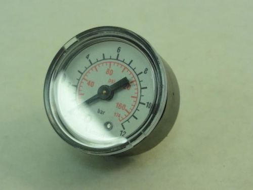 134394 old-stock, adami  pressure gauge 0-174 psi 0-12 bar 1/8&#034; npt for sale