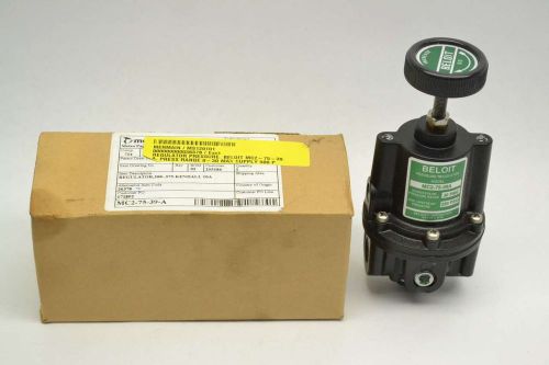 BELOIT MC2-75-39A PRESSURE 0-30PSI 250PSI 3/8 IN NPT PNEUMATIC REGULATOR B397372