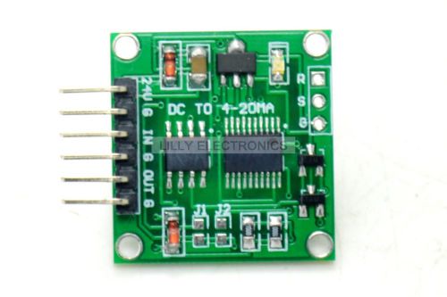 Voltage Convert Current Module 0-5V Turn 4-20MA Linear Transformation Transmitte