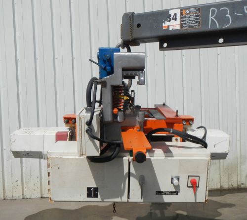 Downs 1/2 ton coffing chain crane hoist w ab controls &amp; trolley motor for sale