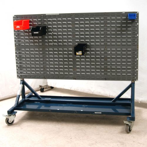 Industrial Small Parts Tool Storage Warehouse Roller Cart Bin Rack