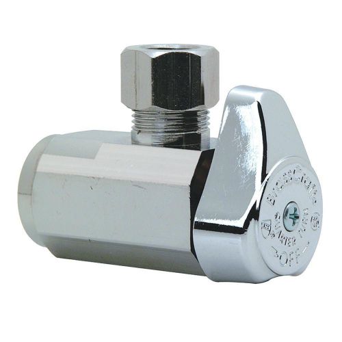 BrassCraft G2R15X-C1 3/8 in FIP x 3/8 in OD Compression 1/4-Turn Angle Valve