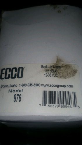 Ecco 876 backup alarm