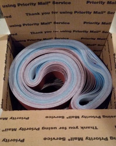 2 x 72 Sanding Belts variety pack 48 belts total