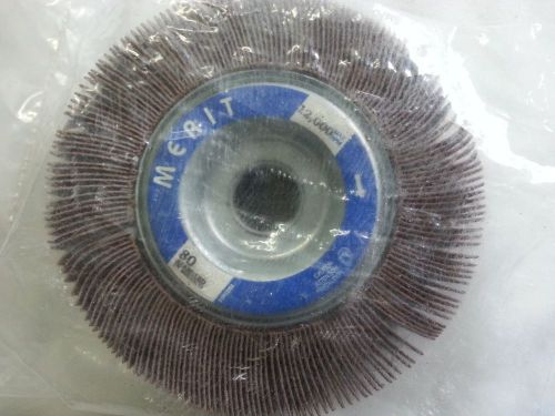 Merit grind-o-flex abrasive flap wheel, 5/8&#034; arbor, round hole (pack of 1) for sale