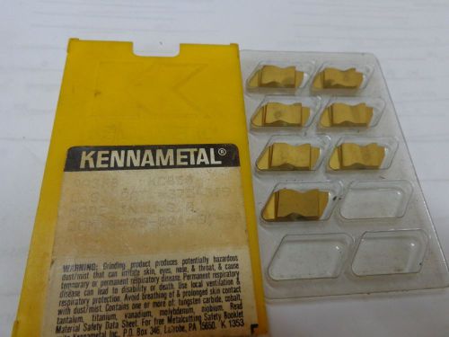 7 KENNAMETAL CARBIDE GROOVING INSERTS NA3R8 KC850 STK1634