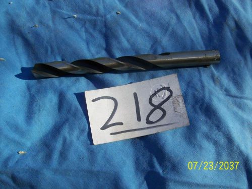 19/32&#034; X 8&#034; STRAIGHT SHANK DRILL NEW YORK. U.S.A.