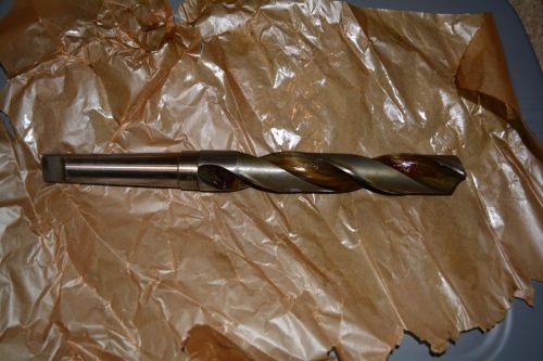 taper shank drill bit 1 29/64&#034; morse 4 mt 2 flute CLE-FORGE MADE IN USA