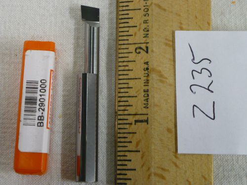 1 NEW MICRO 100 SOLID CARBIDE BORING BAR.   BB-2901000  {Z235}