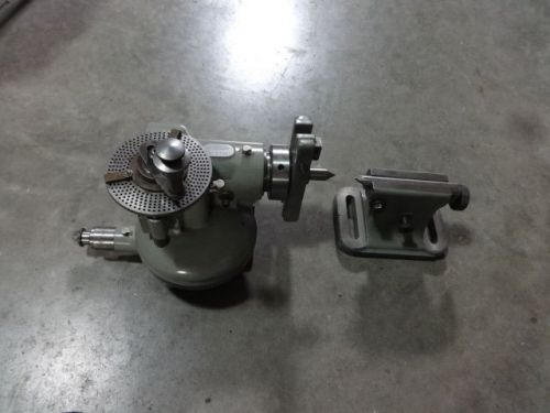 Van Norman indexing head with tail stock fits bridgeport