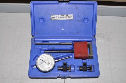 Central Tools 6410 Dial Indicator Set 1&#034; Range