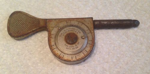 Antique Vintage Starrett Speed Indicator Gauge Athol, Mass. USA Patent 1897-1905