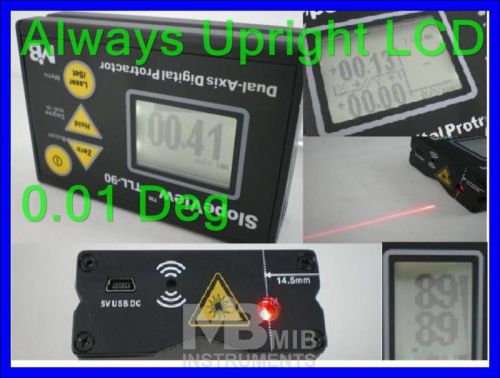 TLL90 Digital Laser Level Protractor Angle Finder Meter