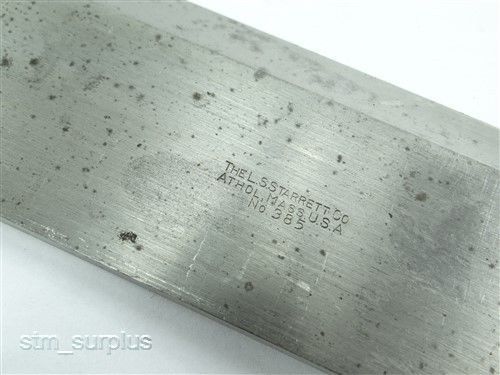 STARRETT NO. 385 36&#034; PRECISION STRAIGHT EDGE